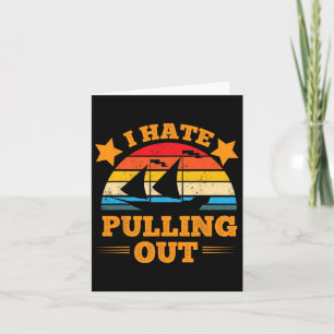 Boating Humor Fishing Innuendo Nautical Double Ent Card
