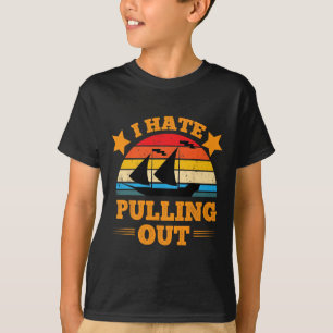 Boating Humor Fishing Innuendo Nautical Double Ent T-Shirt