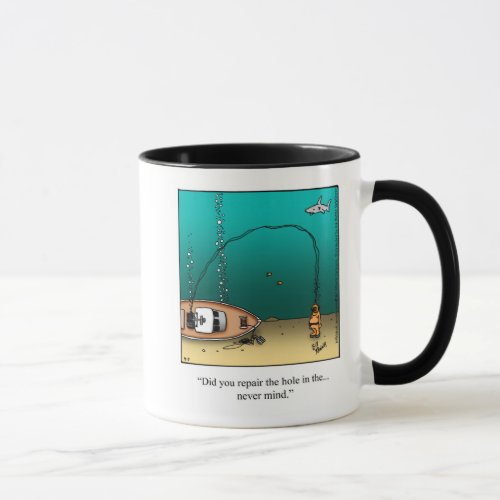 Boating Humor Mug Gift