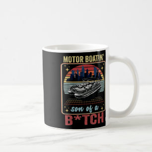 Boating Humor Pontoon Captain Boat Lover Nautical Coffee Mug