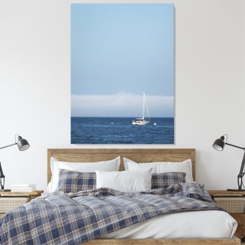 Boating In Maine Canvas Print