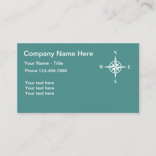 Boating Nautical Theme Business Card