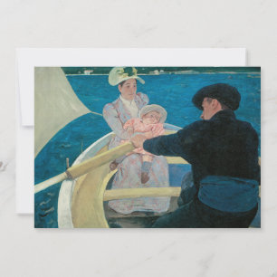 Boating Party by Mary Cassatt, Vintage Fine Art