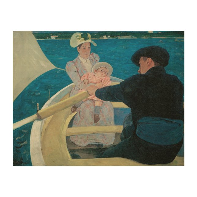 Boating Party by Mary Cassatt, Vintage Fine Art (Front)