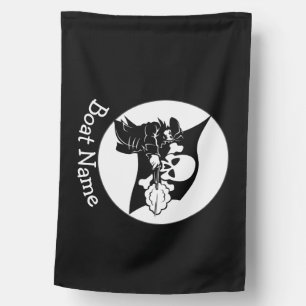 boating pirate nautical flag