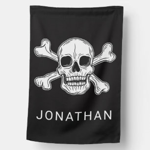 boating pirate skull flag