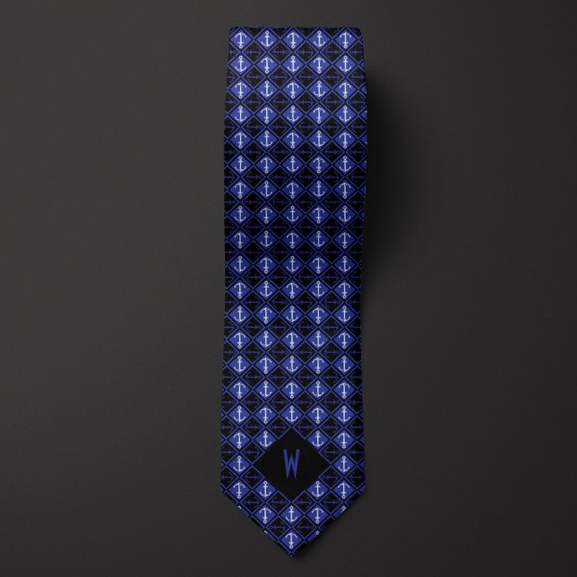 Boating Sailing Nautical Anchor Neck Tie (Creator Uploaded)