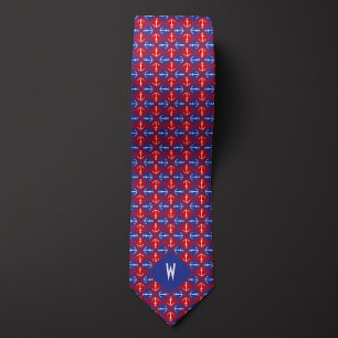 Boating Sailing Nautical Anchor Neck Tie