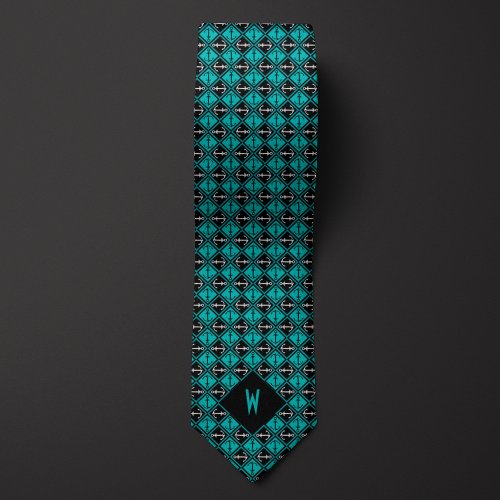 Boating Sailing Nautical Anchor Neck Tie