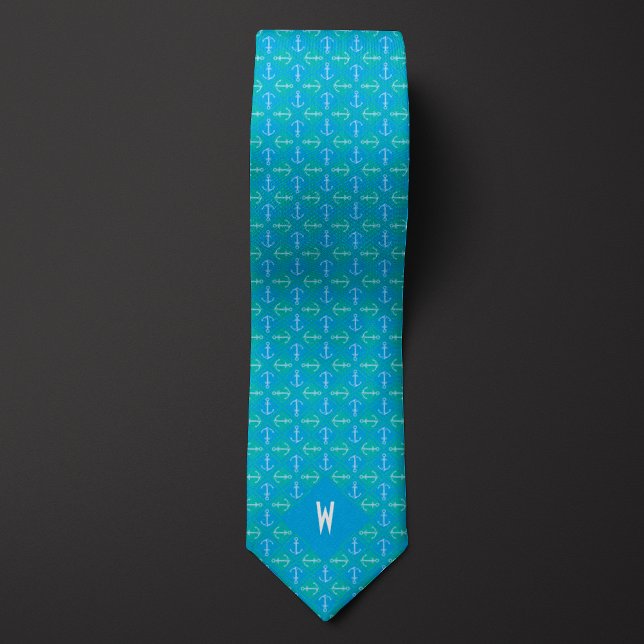 Boating Sailing Nautical Anchor Neck Tie (Creator Uploaded)