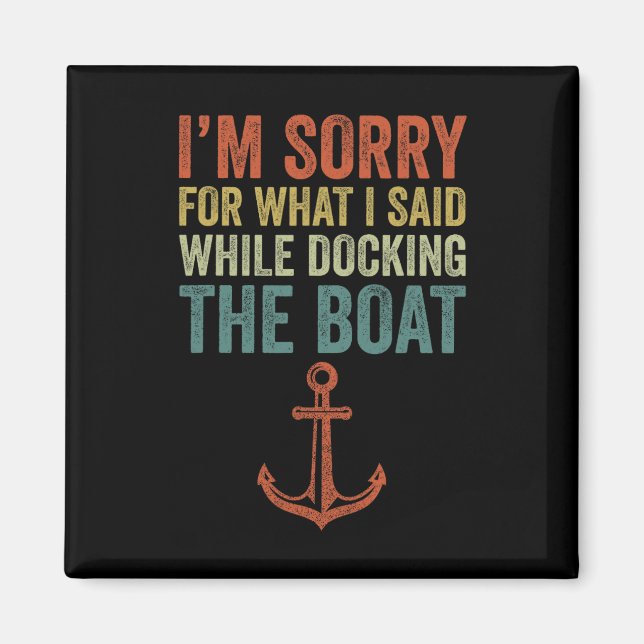 Boating Shirt  Magnet (Front)