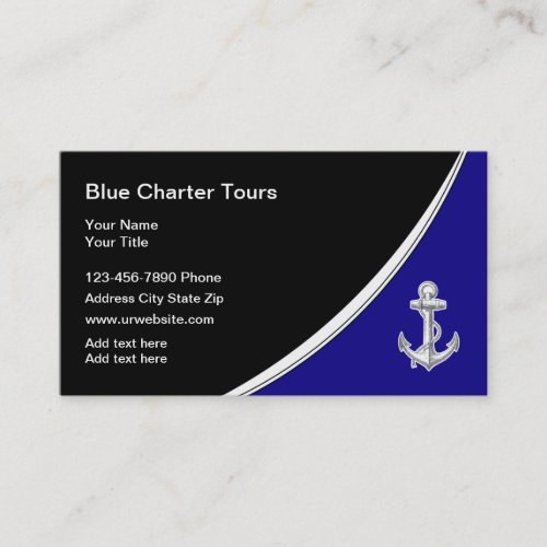 Boating Theme Business Cards