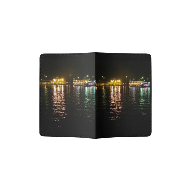 Boats and Lights Passport Holder (Opened)