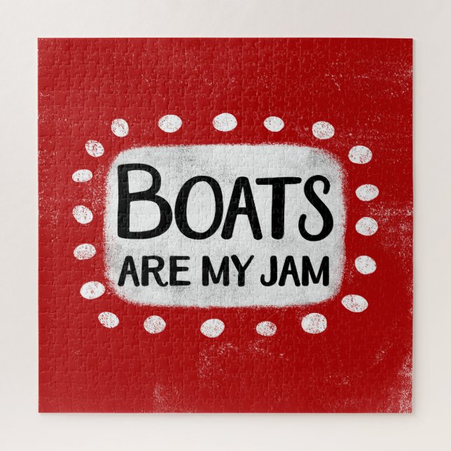 Boats Are My Jam Jigsaw Puzzle (Vertical)