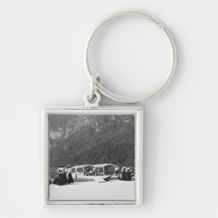 Boats at Konigssee, c.1910 Keychain