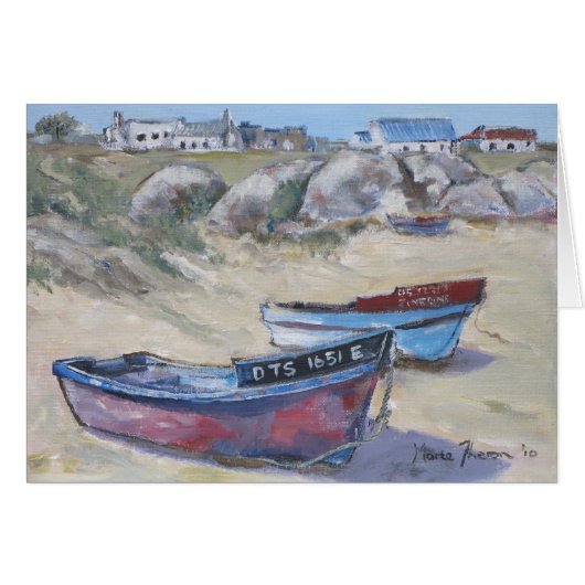 Boats at Paternoster Cards (Front Horizontal)