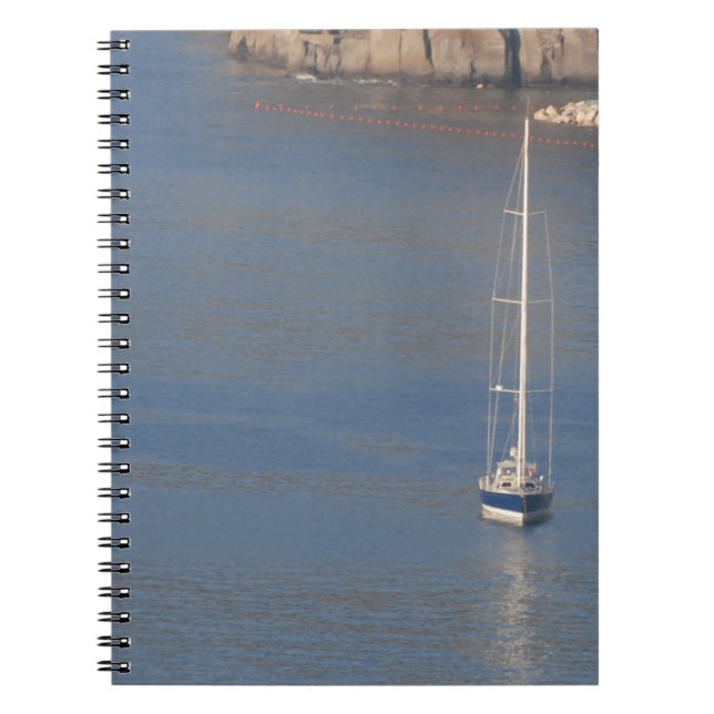 Boats at rest in Sorrento Italy Notebook (Front)