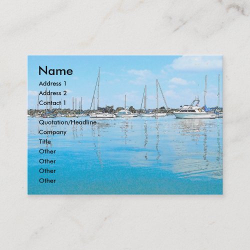 Boats Business Card
