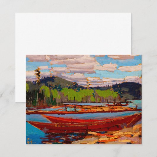 Boats by Tom Thomson (1916) (Front/Back)