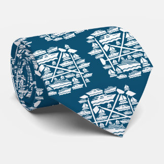 Boats & Hoes Neck Tie