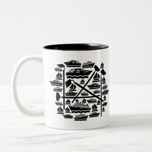 Boats  Hoes Two_Tone Coffee Mug