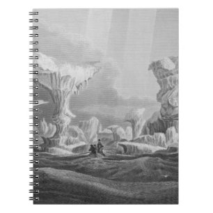 Boats in a Swell Amongst Ice, August 24, 1826, fro Notebook