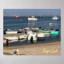 Boats in Chatham Harbor Cape Cod Summer