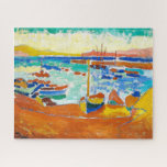 Boats in Collioure | Andre Derain | Jigsaw Puzzle<br><div class="desc">Boats in Collioure is a 1905 painting by Andre Derain.</div>