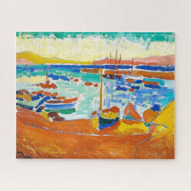 Boats in Collioure | Andre Derain | Jigsaw Puzzle (Horizontal)