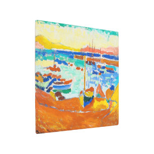 Boats in Collioure   Andre Derain   Metal Print