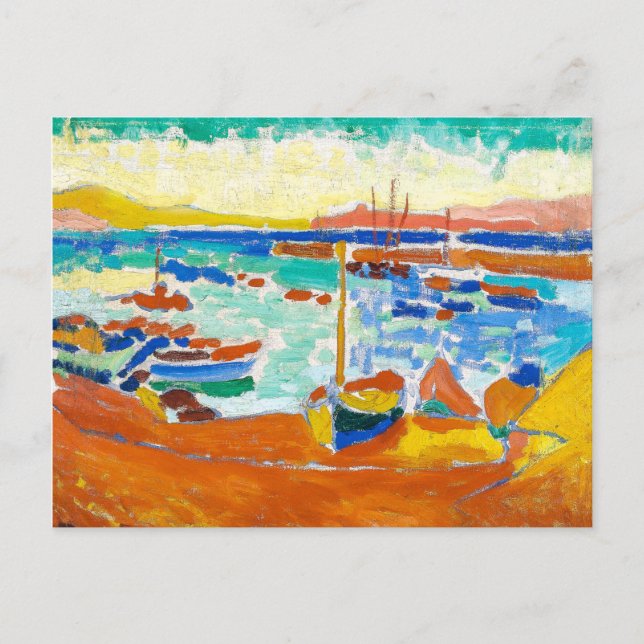 Boats in Collioure | Andre Derain | Postcard (Front)