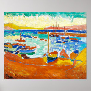 Boats in Collioure   Andre Derain   Poster