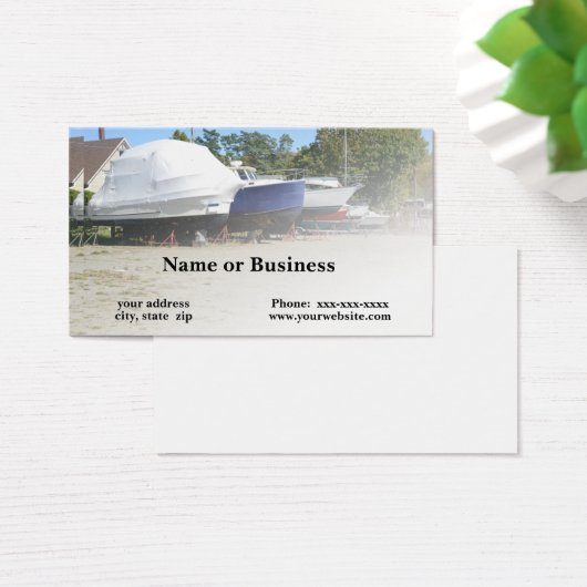 boats in dry dock (Desk)