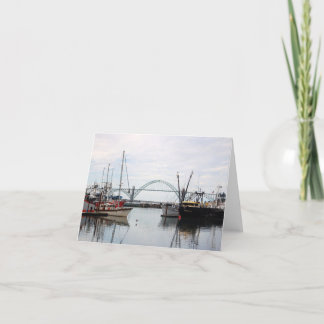 Boats in Oregon Card