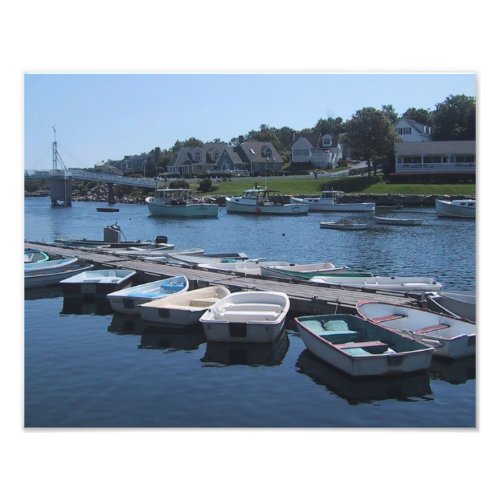Boats In The Cove Photo Print