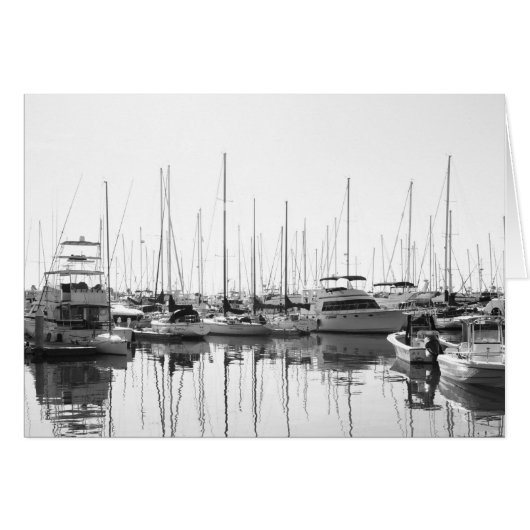 Boats in the harbor (Front Horizontal)