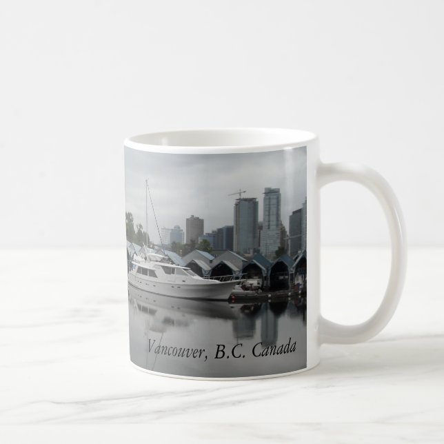 Boats in the Harbor Coffee Mug (Right)