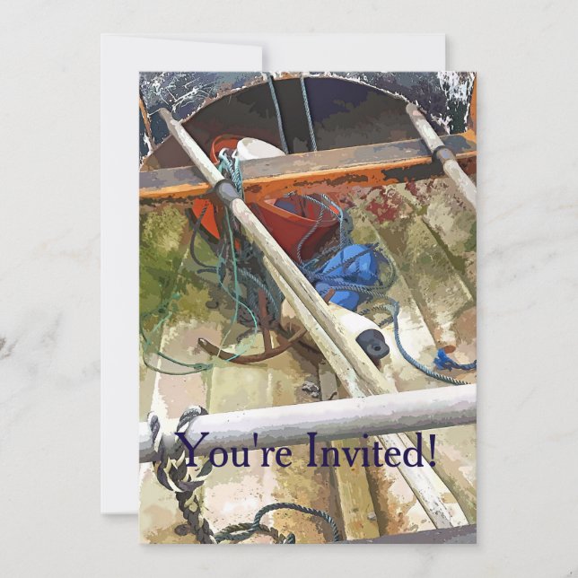 BOATS INVITATION (Front)