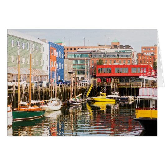 Boats Moored | Portland, Maine (Front Horizontal)
