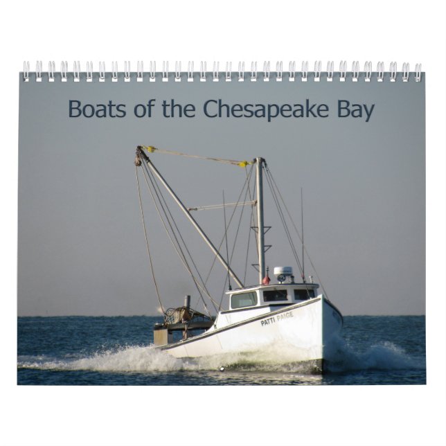 Boats of the Chesapeake Bay Calendar (Cover)
