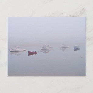 Boats on Cape Porpoise Harbor in Kennebunkport, ME Postcard