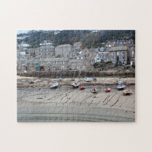 Boats on the Beach Jigsaw Puzzle