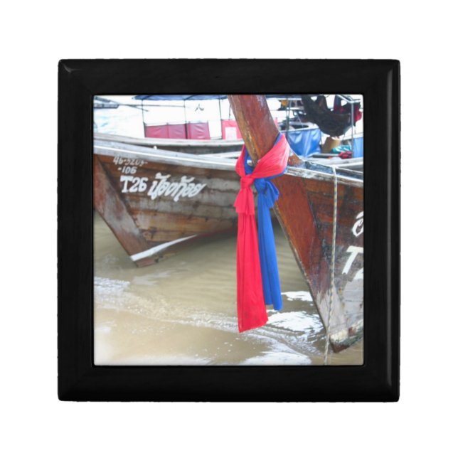 Boats On The Beach | Phi Phi Islands, Thailand Gift Box (Front)
