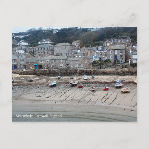 Boats on the Beach Postcard