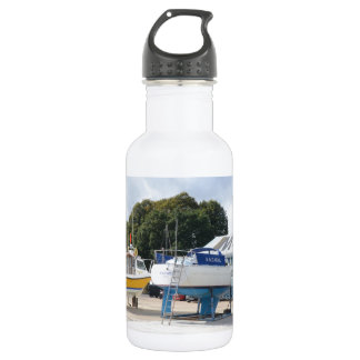 Boats On The Hard Stainless Steel Water Bottle