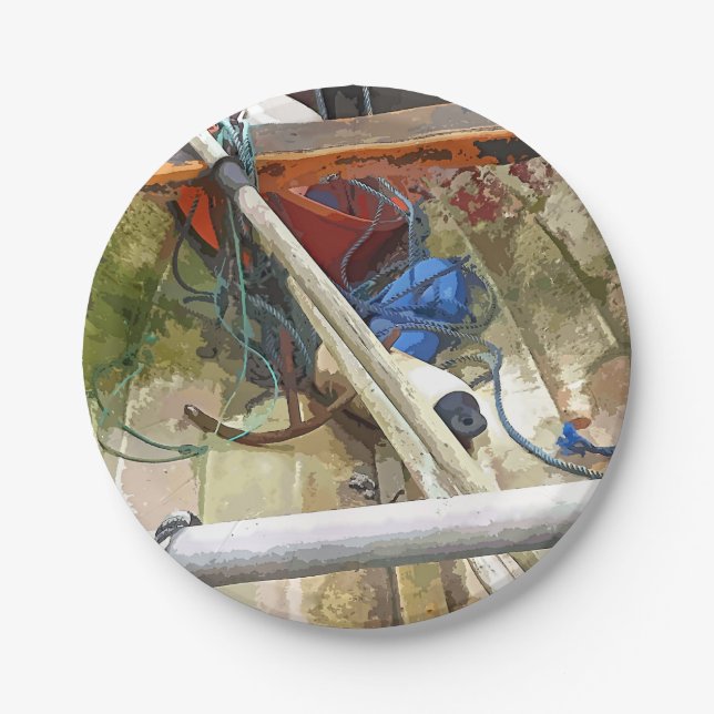BOATS PAPER PLATES (Front)