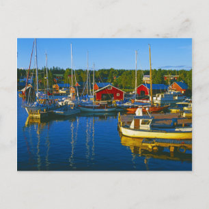Boats Postcard