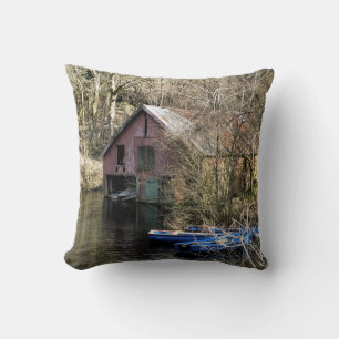 BOATS THROW PILLOW