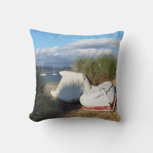 BOATS THROW PILLOW