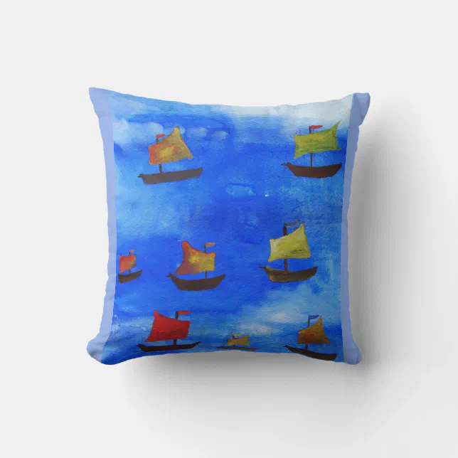 Boats Watercolor Blue Sea Throw Cushion Zazzle   Boats Watercolor Blue Sea Throw Cushion Rea94e264889b4e939419f991a0afc5bf 4gum2 8byvr 644.webp